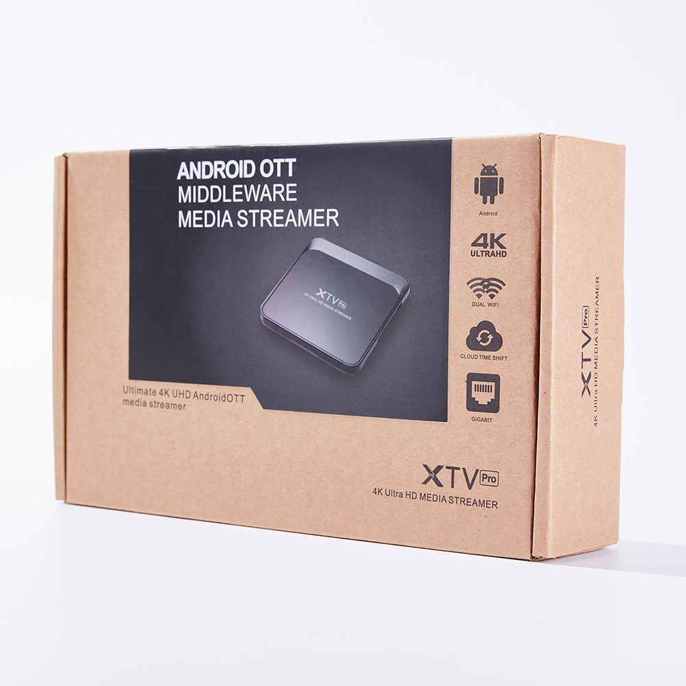 XTV PRO Set Top Box Amlogic S905x3 Android 9.0 Quad Core Support Mytvonline 5G Android TV BOX