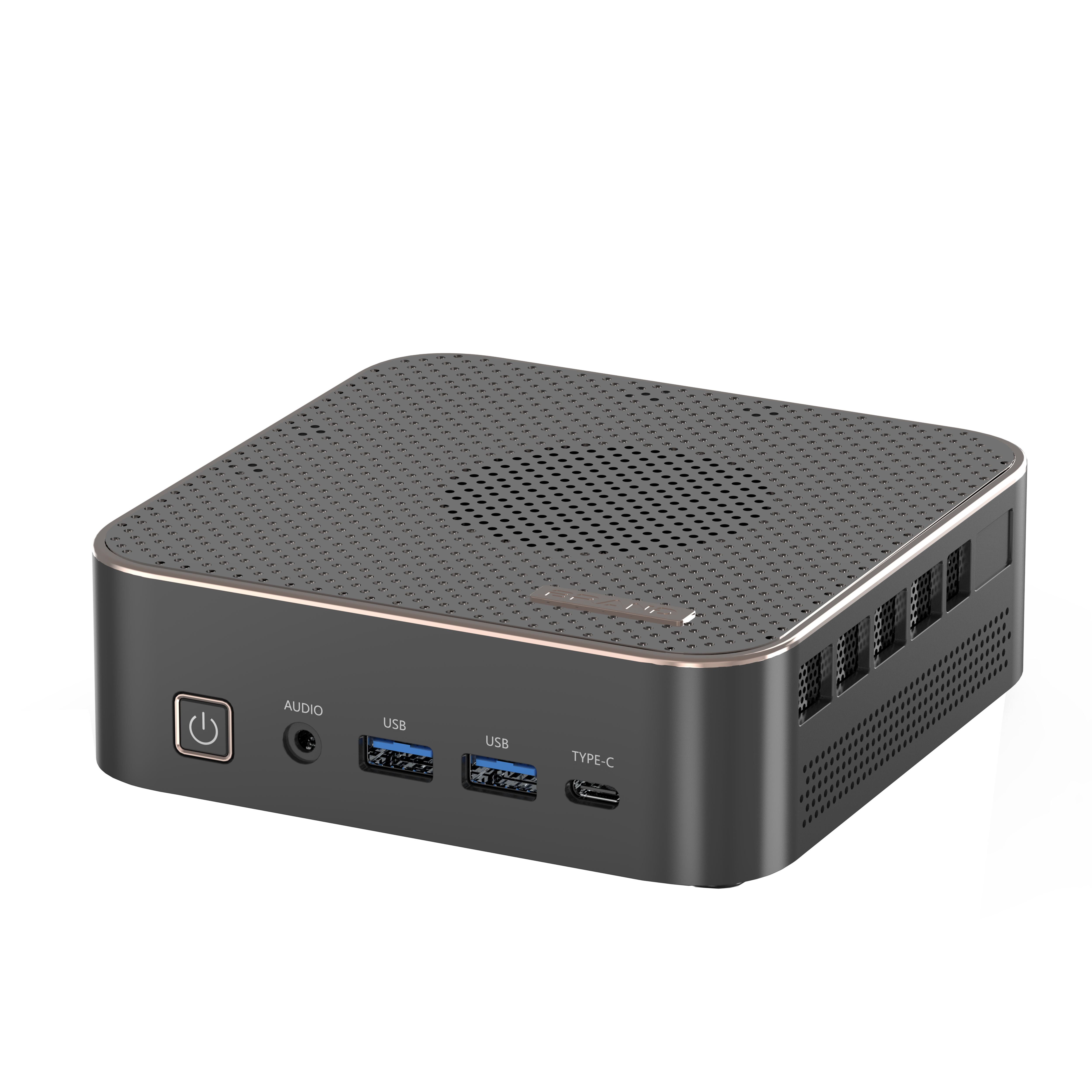 E3A Mini Desktop Computer Support Customized LOGO Windows 11 Pro OS 4K Gaming Mini PC