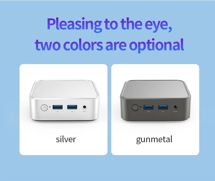C0B Mini PC Intel N150 4K WiFi 6 DDR4 Gaming Desktop Newest Mini Computer Support Customization AU/US/EU/UK Plug