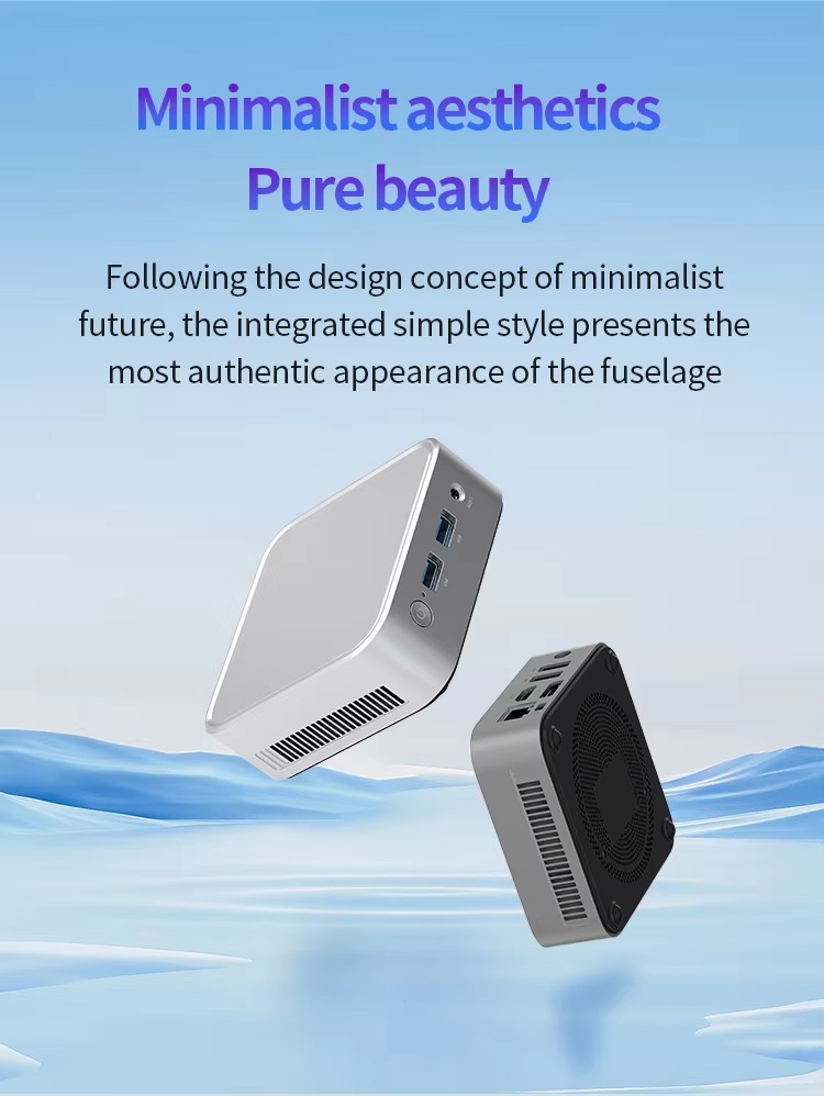 C0B Mini PC Intel N150 4K WiFi 6 DDR4 Gaming Desktop Newest Mini Computer Support Customization AU/US/EU/UK Plug