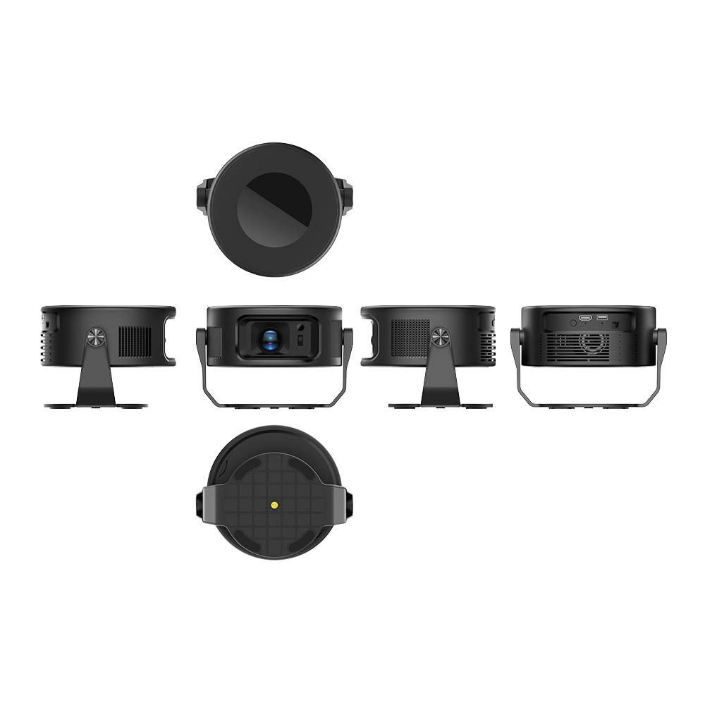 HY300Max GTV Portable Home Theater Projector 4K Resolution Smart Android 14 Operating System Manual 3D Movie Viewing Video Laser_copy