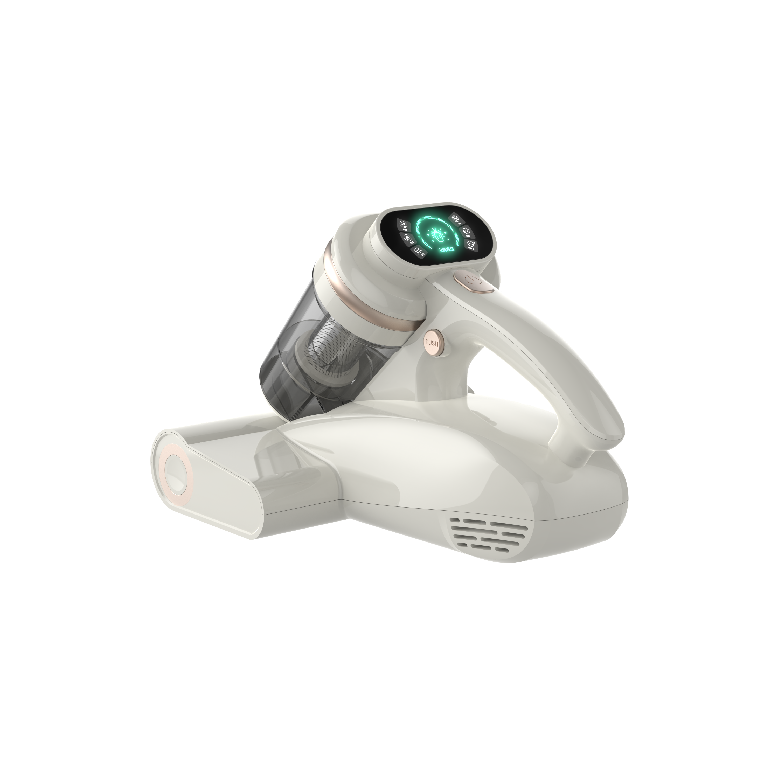 P872C Mattress Vacuum Bed Vacuum Cleaner with 253.7nm UV-C Light, Hyper Helix Motor with 16kPa Strong Suction & 33000 RPM/Min Tapping, HEPA Filter, 149℉ Heat & Ultrasonic & Anion for Bed and Pet