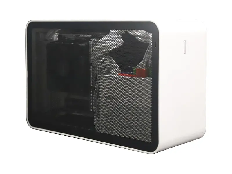 Starlight GT9 Air-Cooled Portable AI Workstation, Up to 3511 TOPS & 96GB VRAM, 8.9L Compact Mobile AI Server, Supports Dual-Width GPU, Domestic GPU Compatible for Large Model Training, Visual Inspection & CAE Simulation